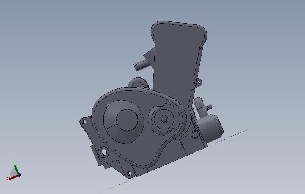 本田CBR6rr发动机的Solidworks模型。