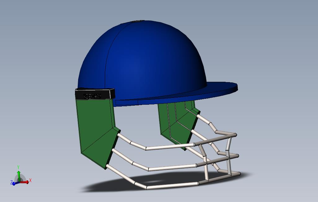 板球头盔的设计