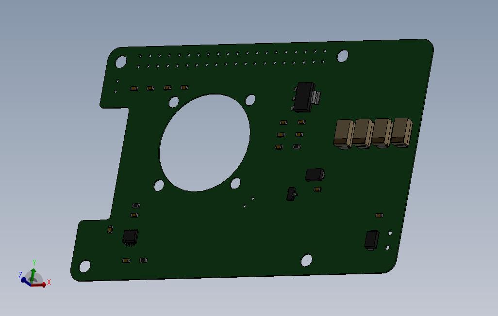 树莓派电源PCB