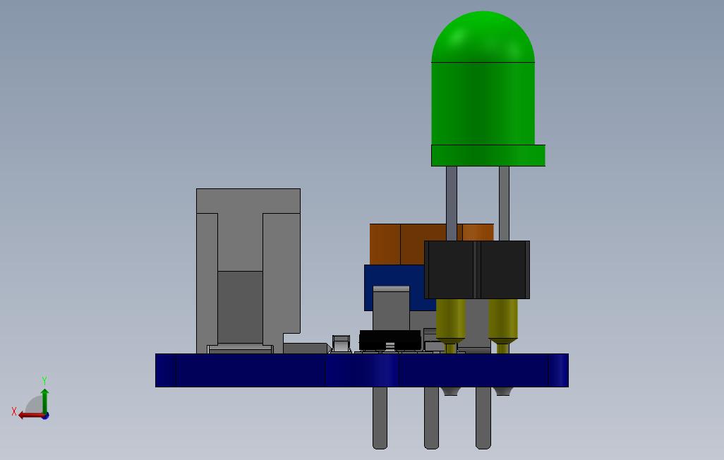 格罗夫LEDArduino 背面视图