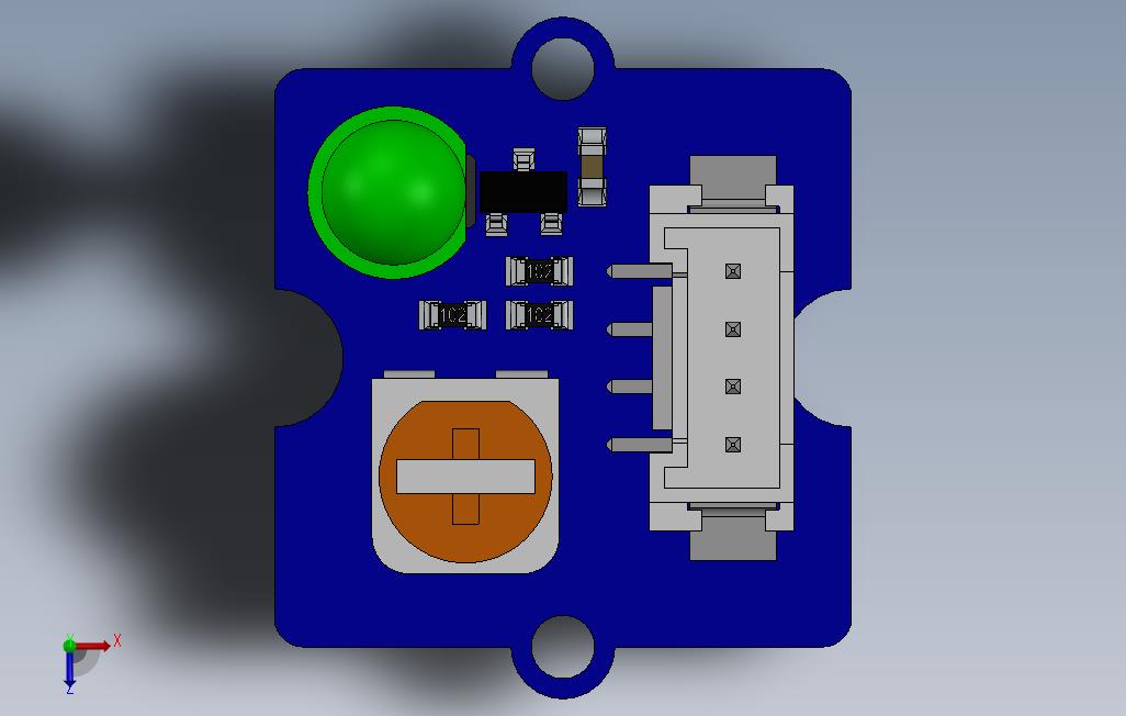格罗夫LEDArduino 俯视图