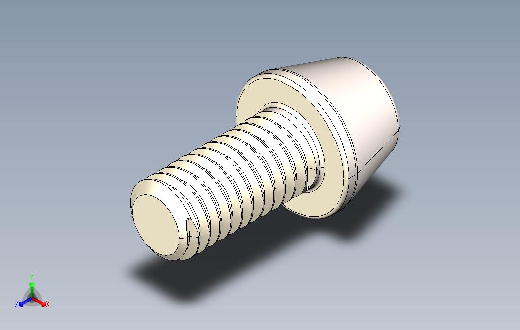 梅花锥头螺钉T25M5x1