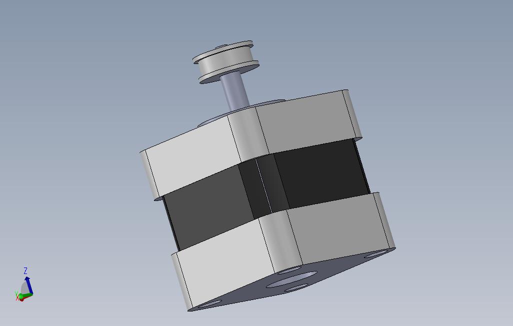 步进电机solidworks