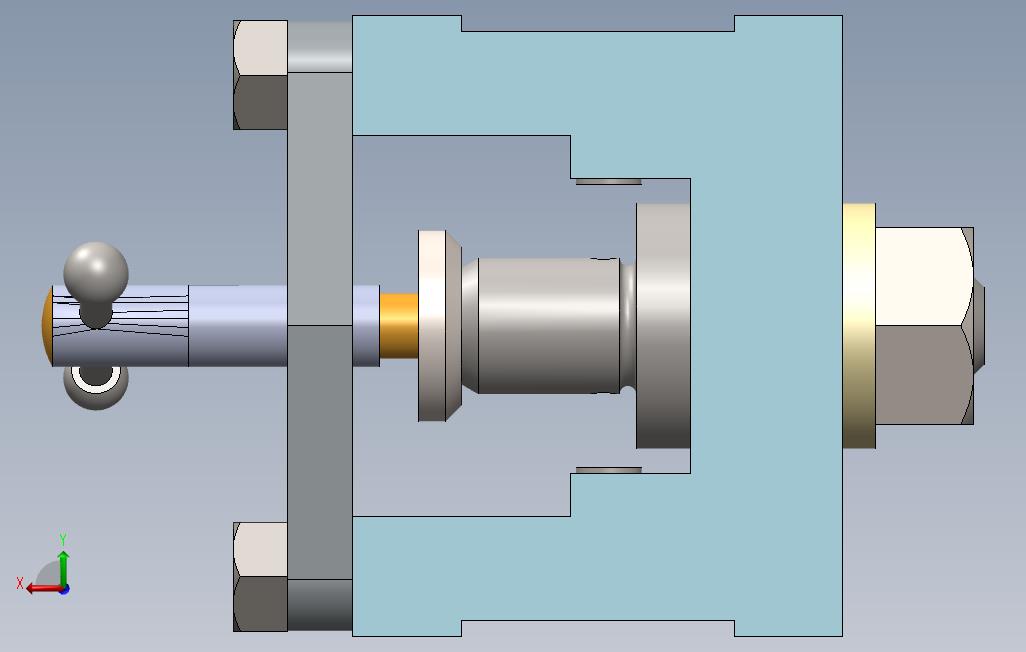 滚筒夹具 Solidworks 2015 模型图纸免费下载 懒石网