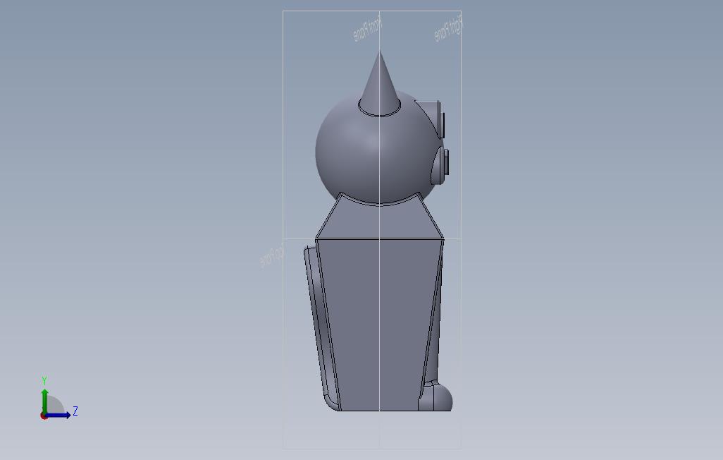 用于3D打印的CAT_SOLIDWORKS 2017_模型图纸免费下载 – 懒石网