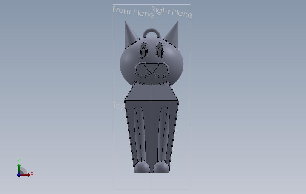用于3D打印的CAT_SOLIDWORKS 2017_模型图纸免费下载 – 懒石网