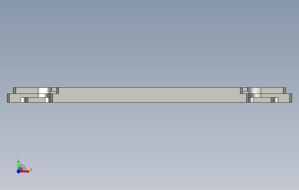 用于MODELAMDX-15的T型槽表 正面视图