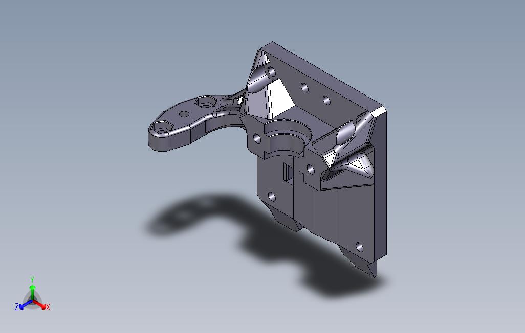 用于双风机的BLVmgncubeBLTouch底座