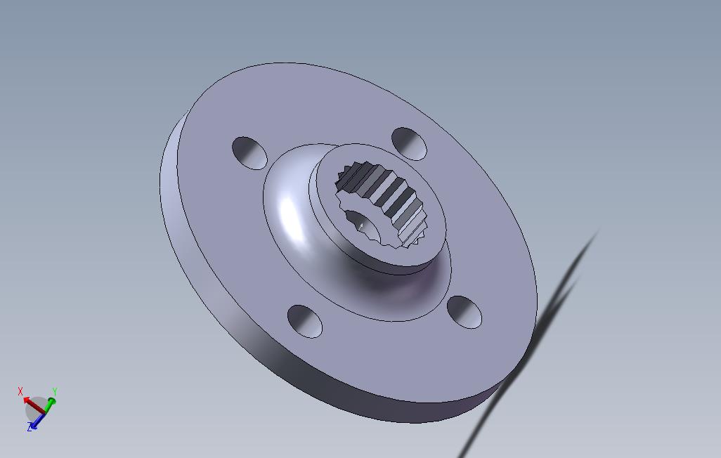用于模块化六角机器人框架的9G圆形伺服喇叭