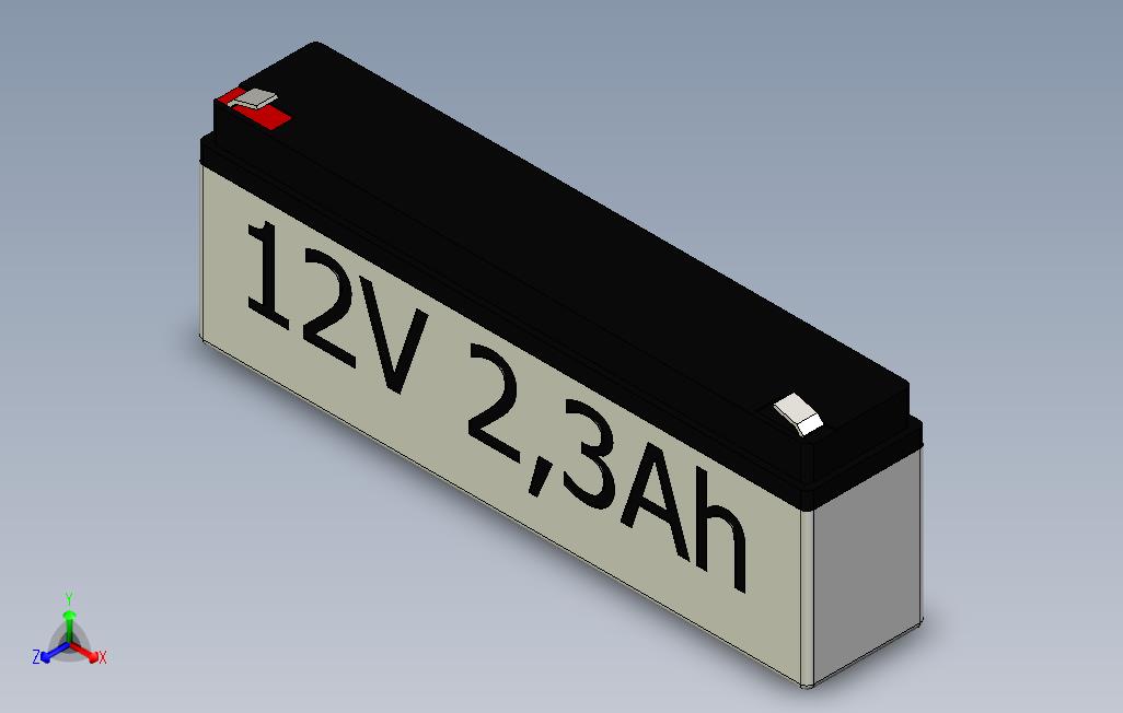电池12V，23Ah