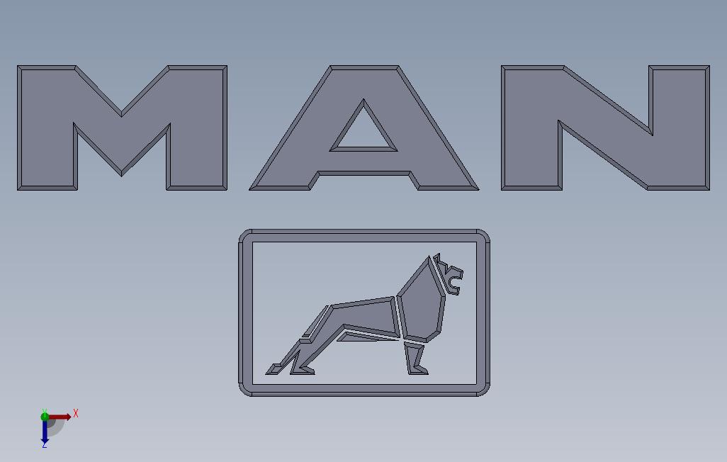 男子标志