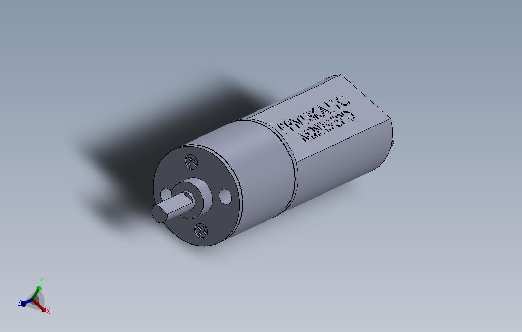 直流发动机PPN13KA11C6V带1rpm变速箱和扭矩4kg