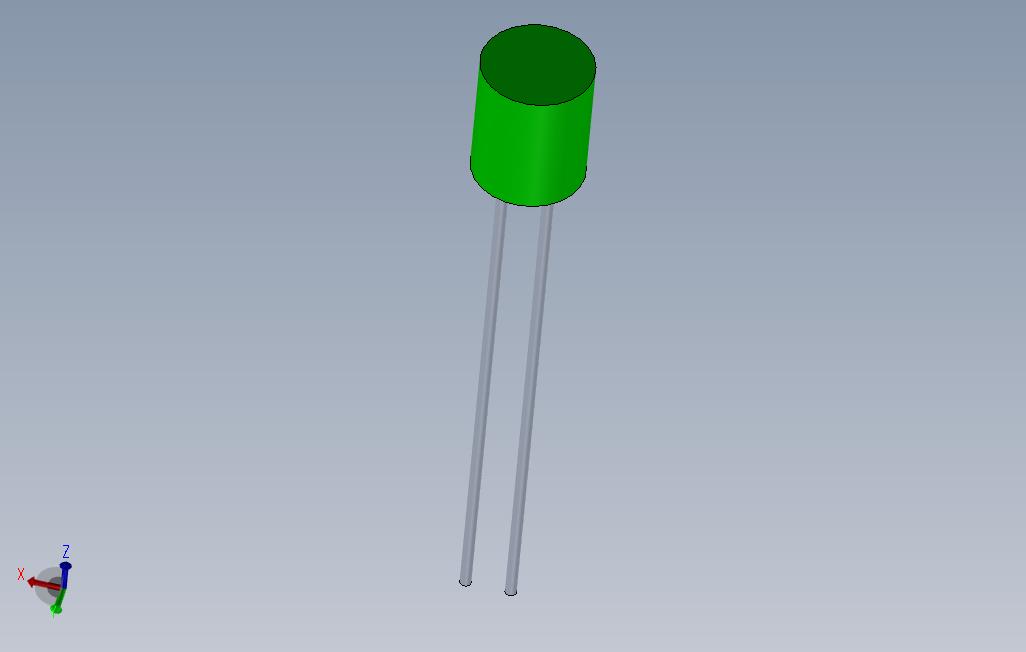磨砂绿色LED