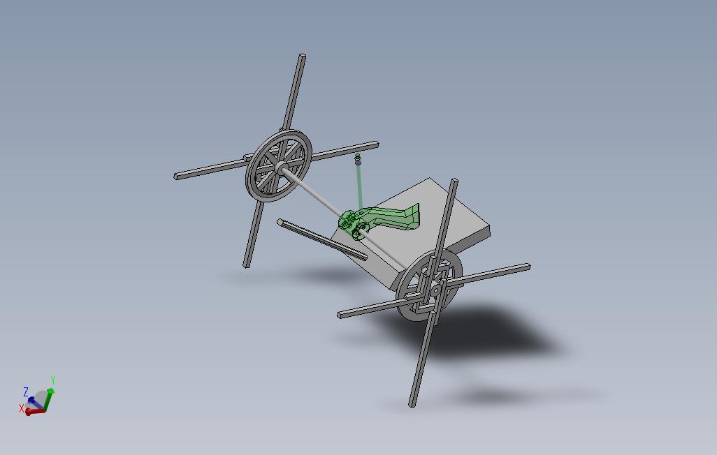 简单的Whegged机器人设计