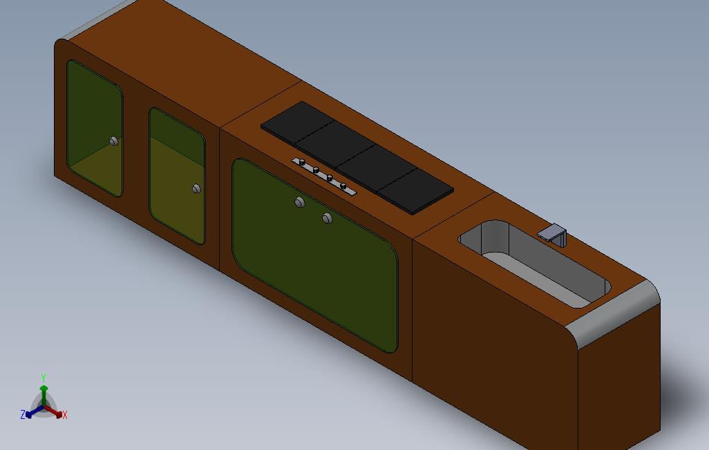 简易厨房_SOLIDWORKS 2010_模型图纸免费下载 – 懒石网