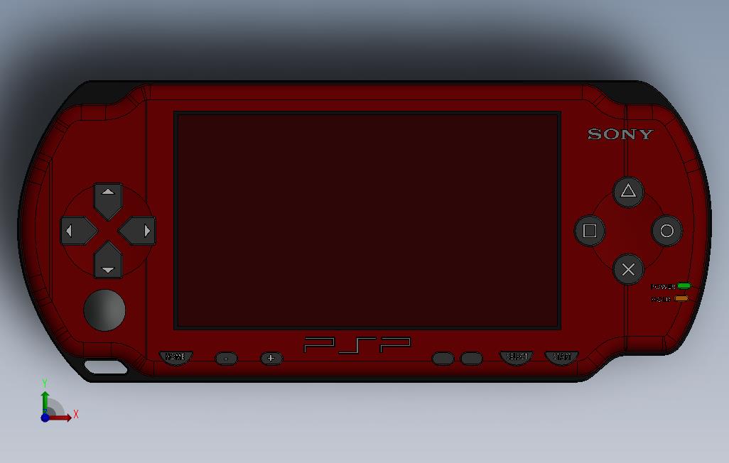 索尼PSP 正面视图