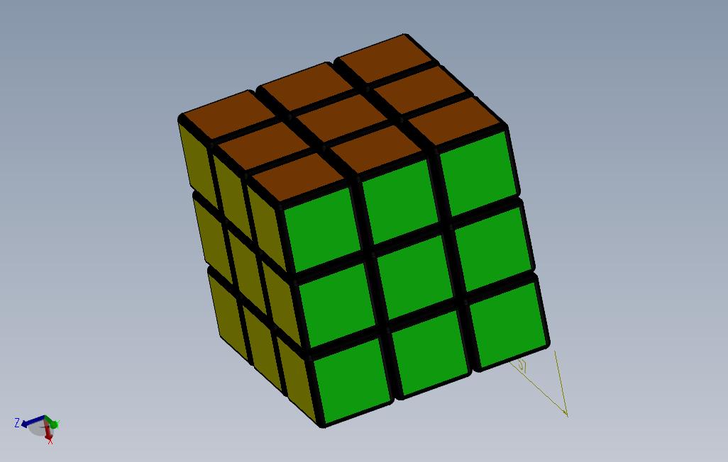 红宝石立方体3x3x3