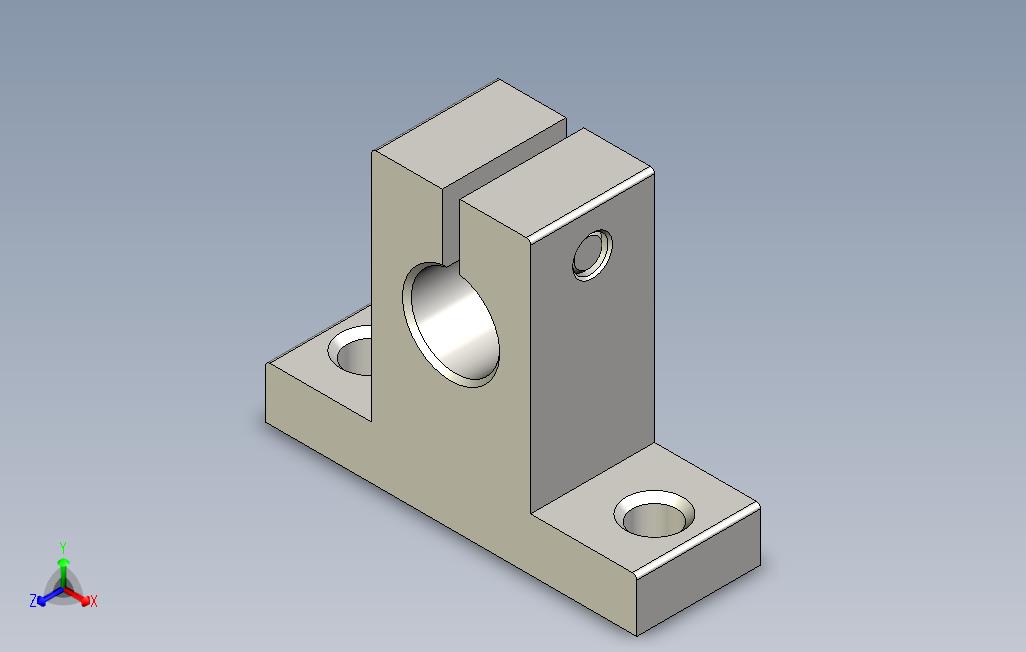 线性导轨轴支撑1mm-SK-1