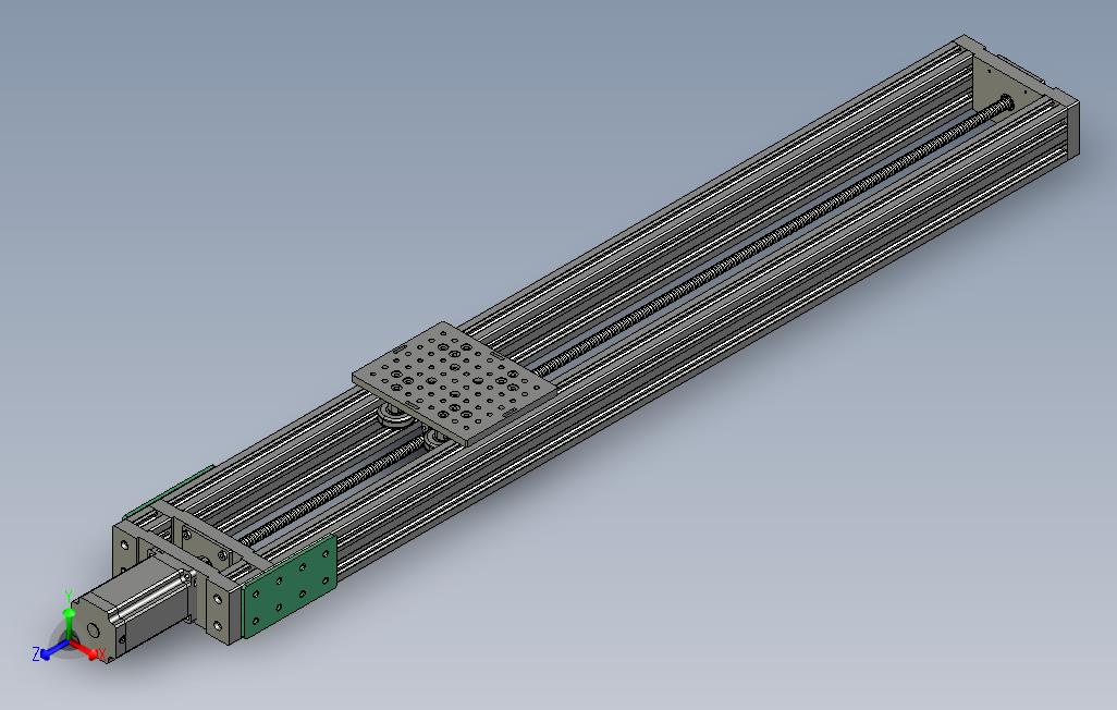 线性运动盒-158mm，重型