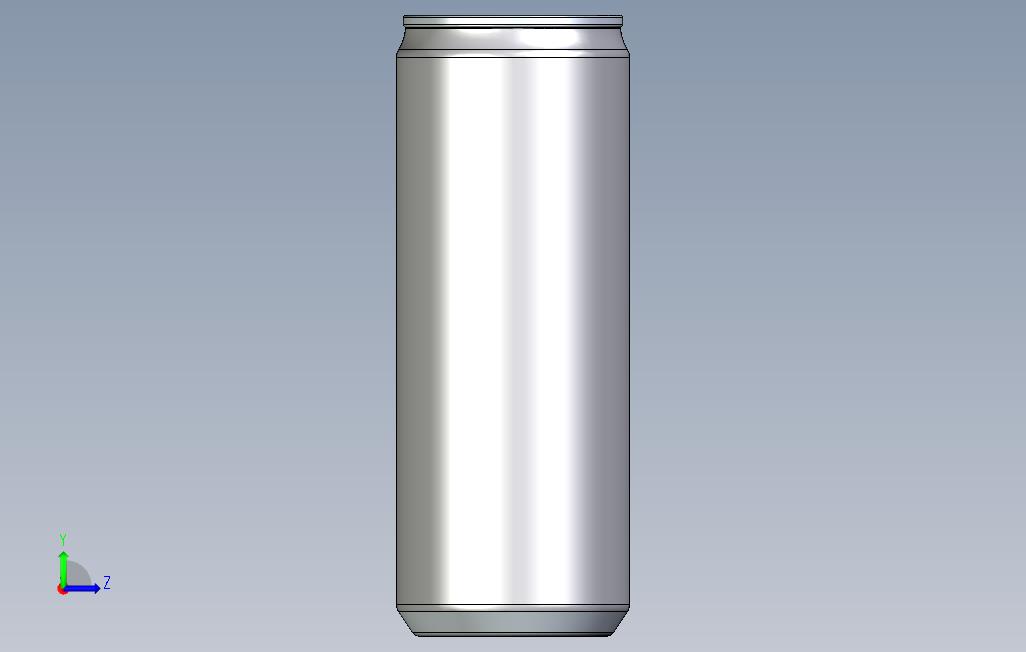 能量饮料ARPSolidWorks25ml 左侧视图