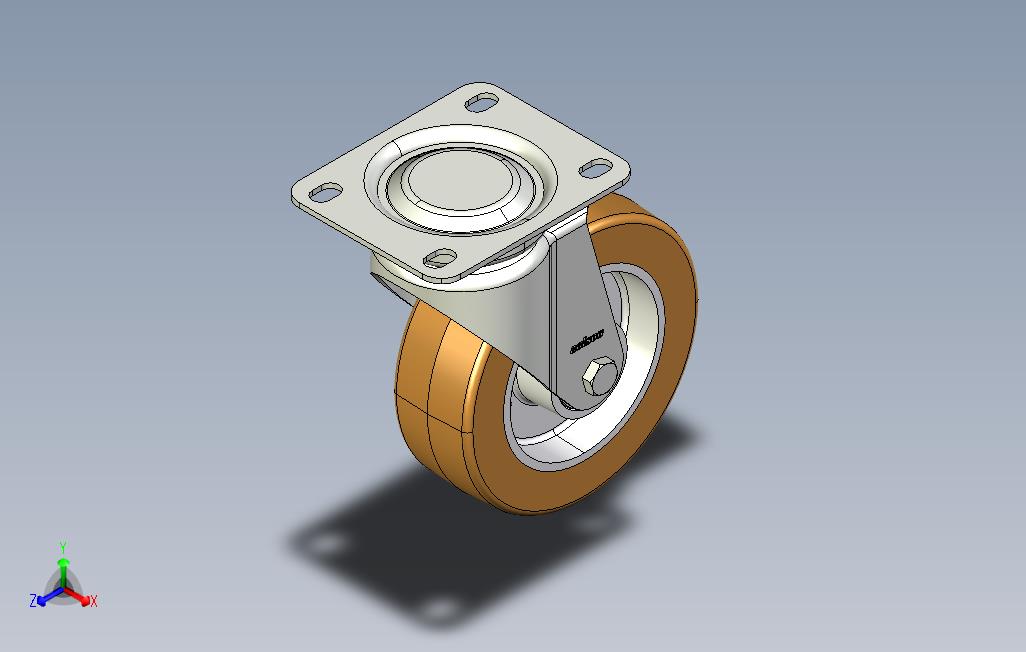 脚轮轮JSAU125MMSWIVELFORK密集使用