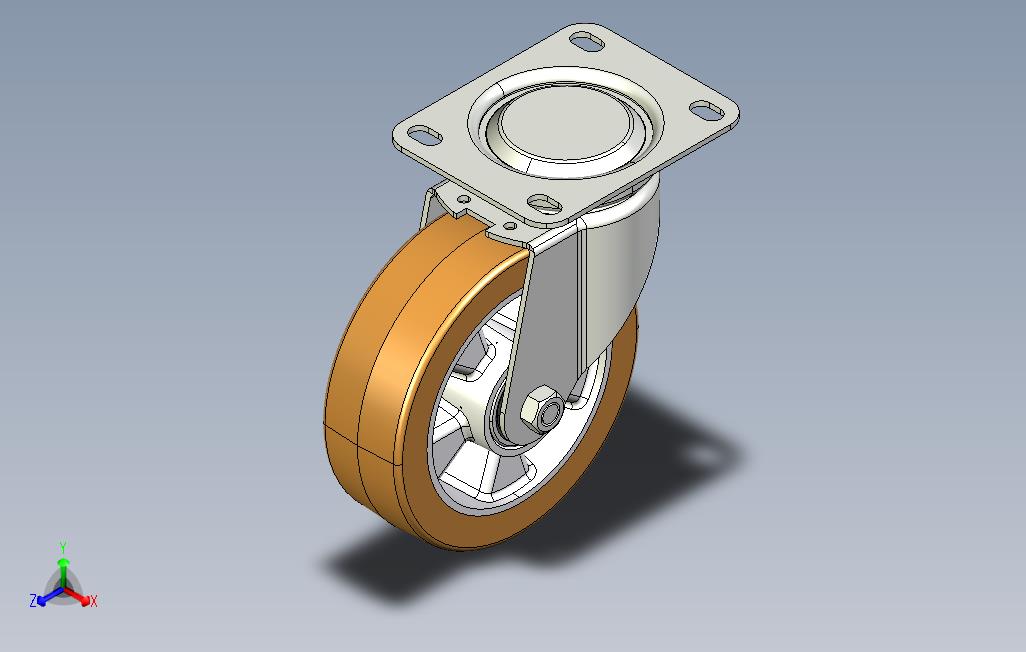 脚轮轮JSAU16MMSWIVELFORK密集使用