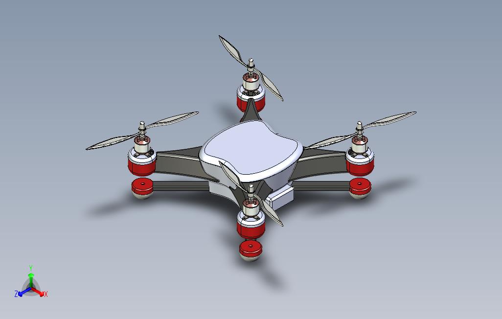 自制3D打印无人机