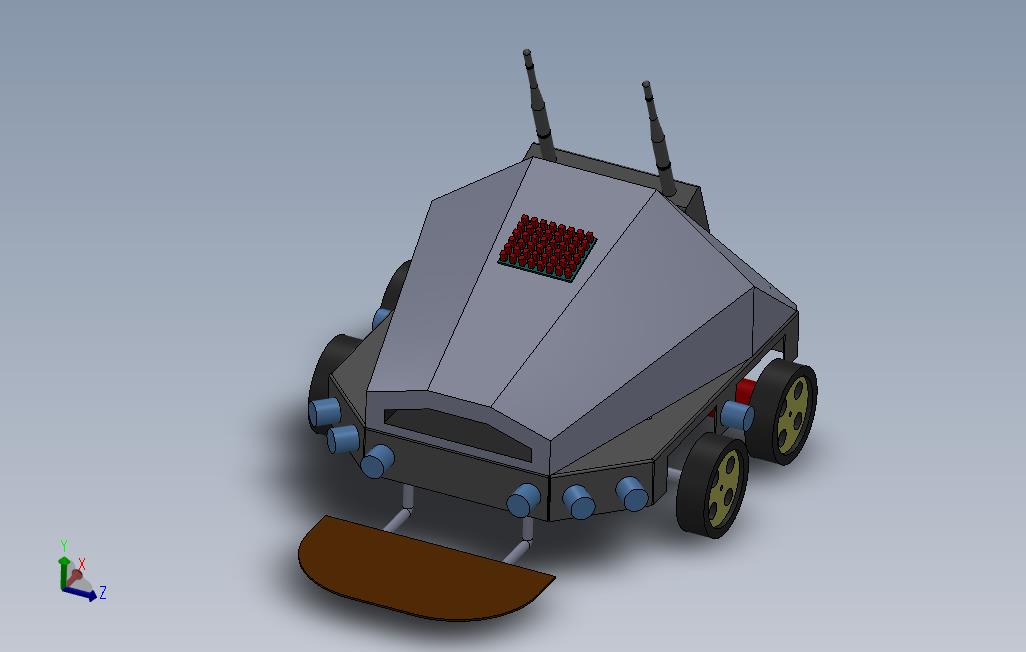 自动探雷机器人