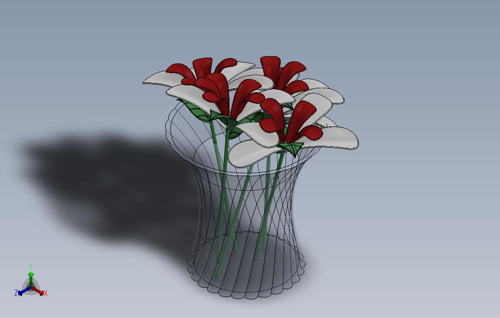 花瓶里的花