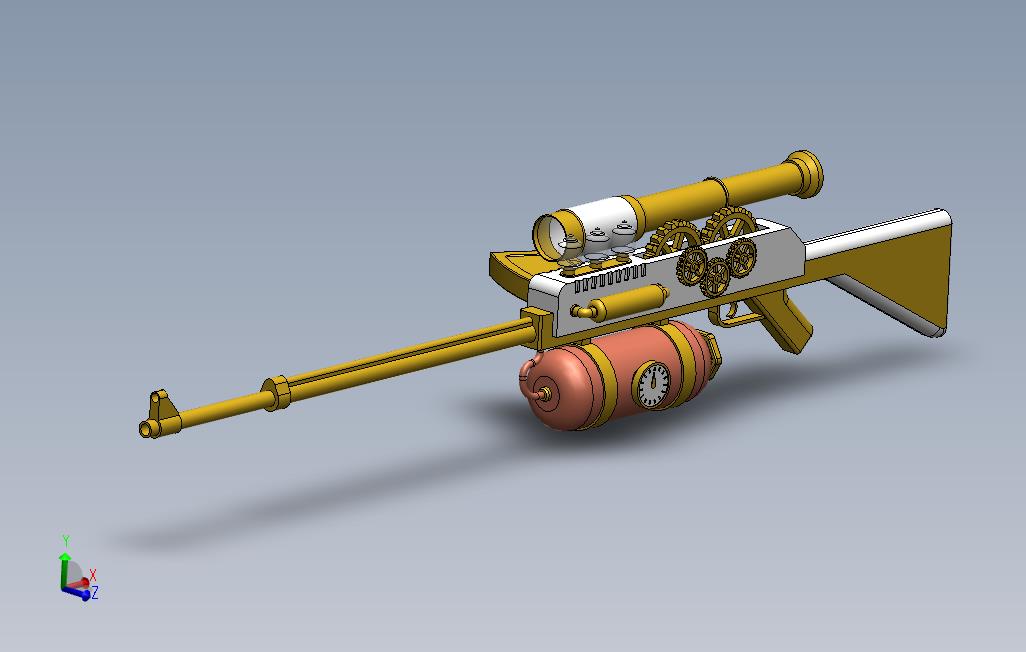 蒸汽式嗅探器步枪