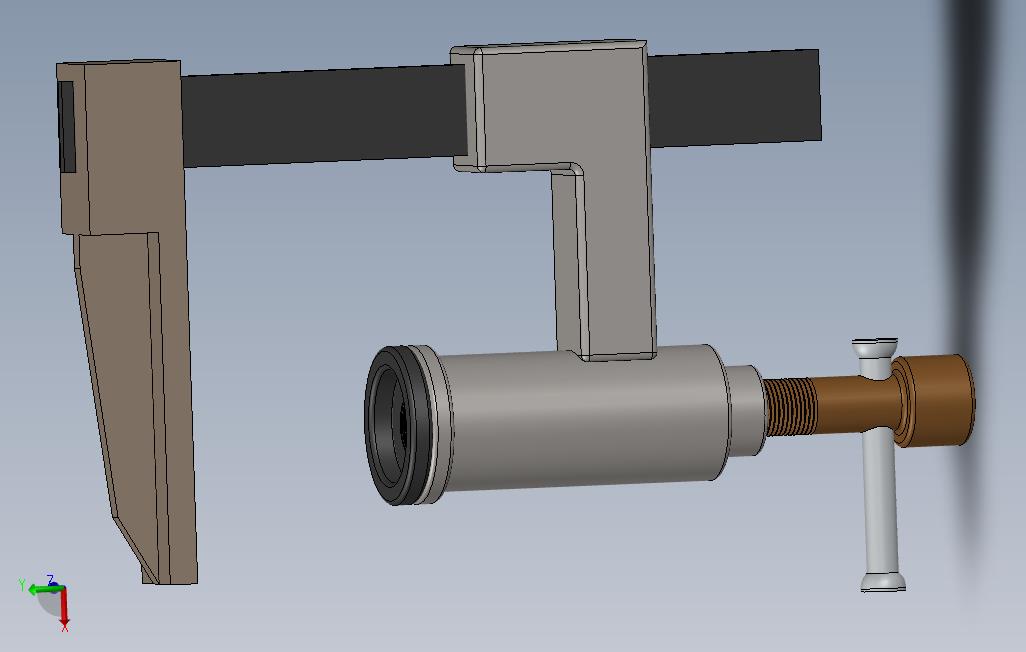 螺旋夹 Solidworks 2014 模型图纸免费下载 懒石网