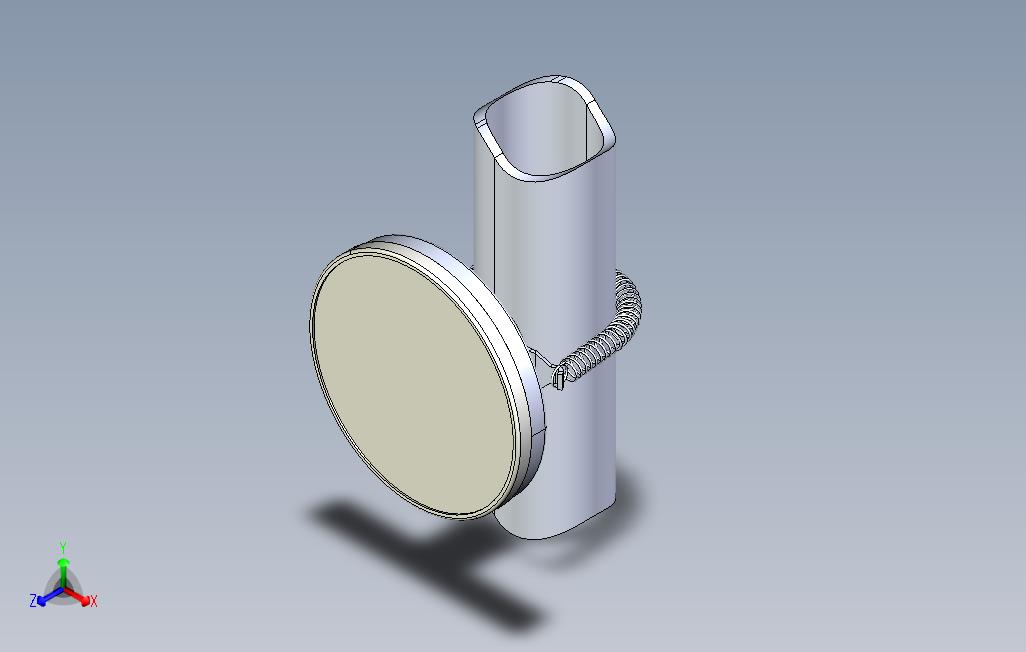 表带温度计-双金属温度计63mm