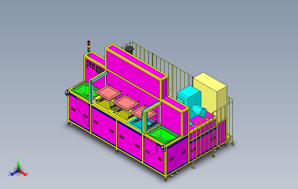 超声波清洗机3罐