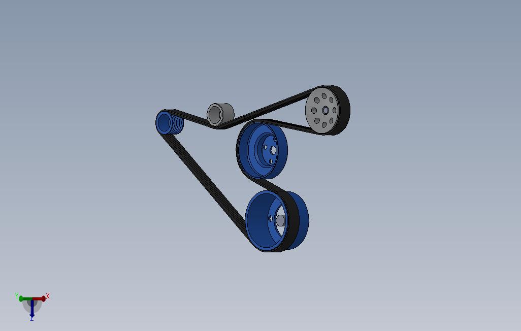 野马皮带走行