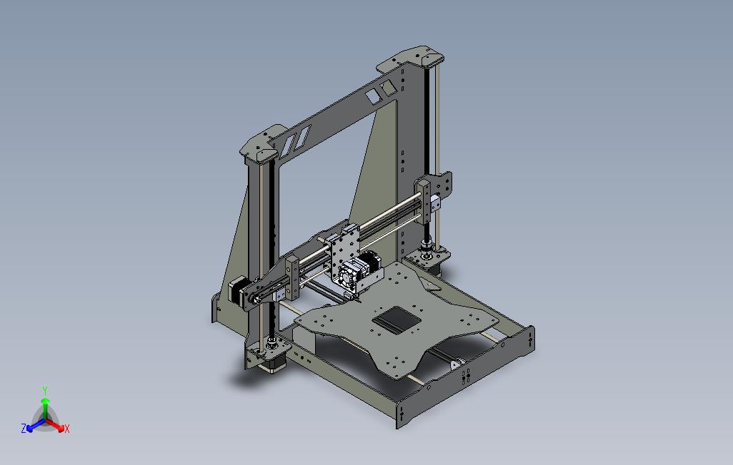 钢架3D打印机