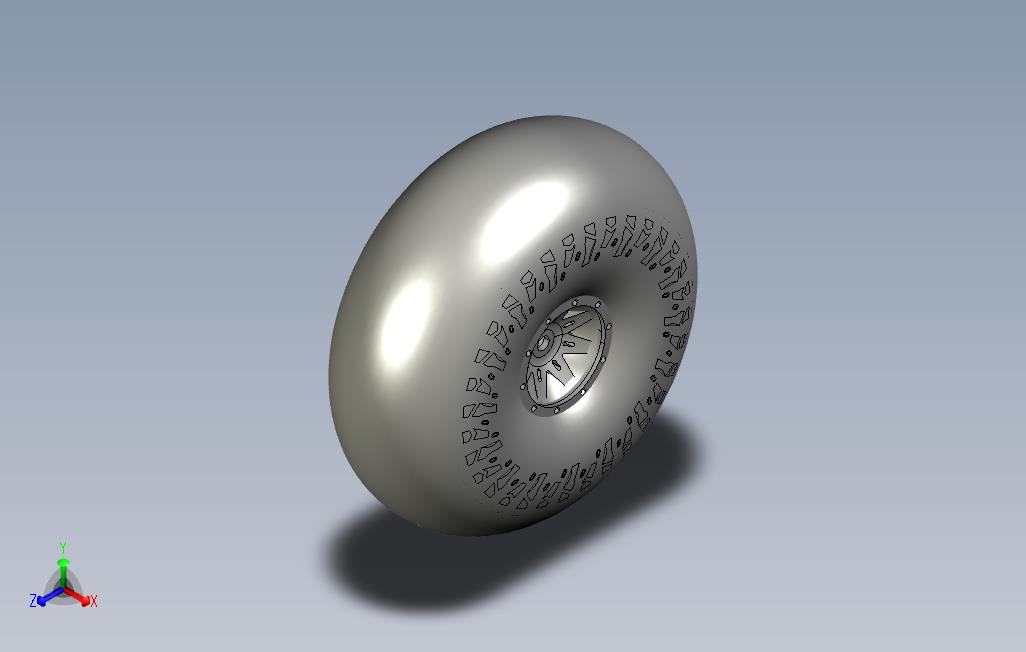 钢筋混凝土车轮和轮胎