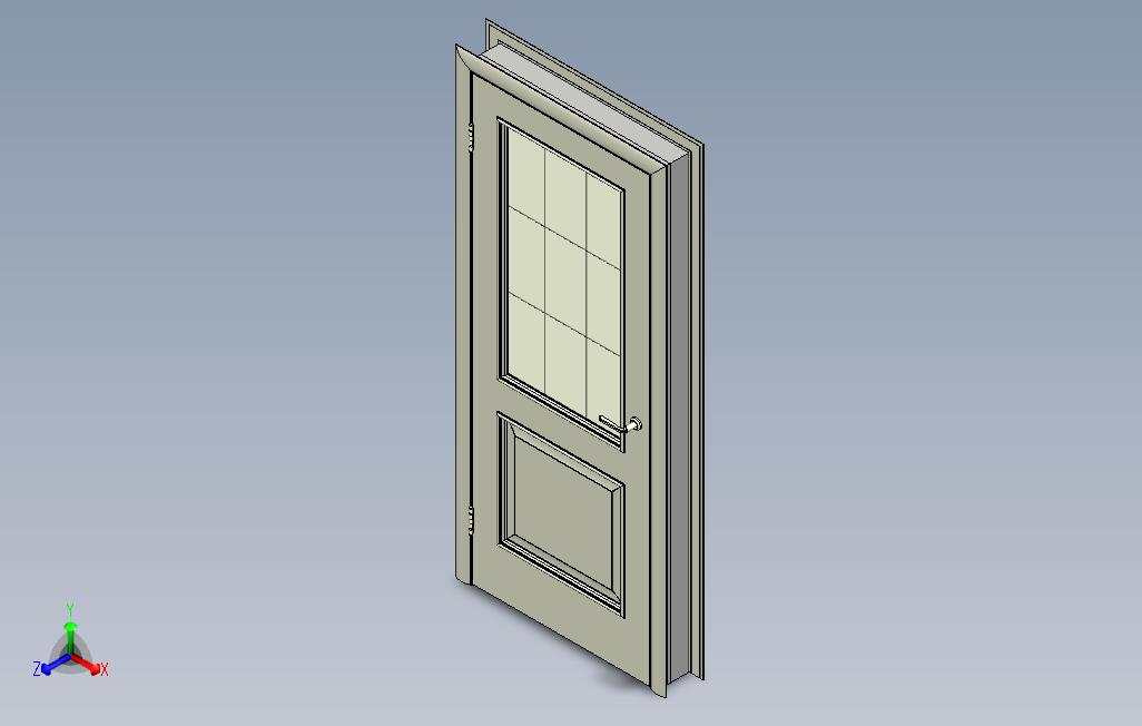 门2x8-15-木材玻璃左侧