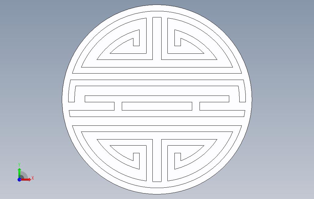 雕花“蝙蝠”