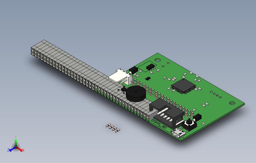 面板后部PCB版本3
