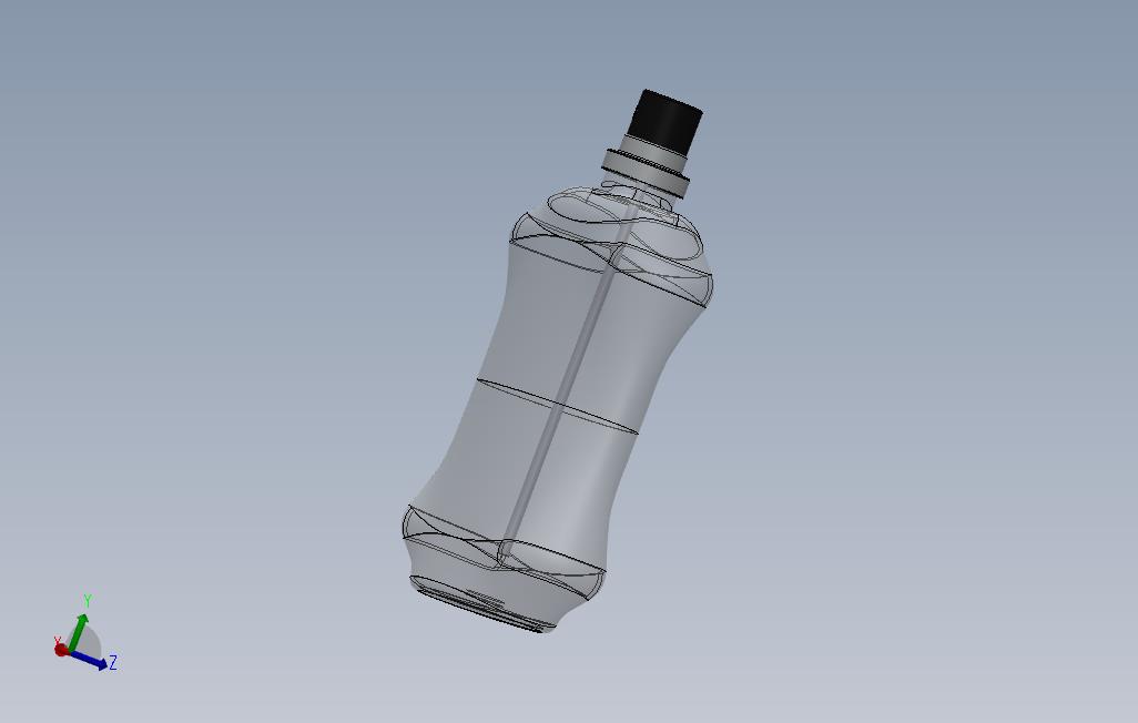 _香水瓶模型