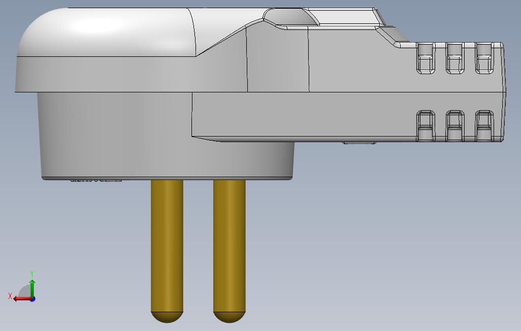 _默认三针插头_SOLIDWORKS 2012_模型图纸免费下载 – 懒石网