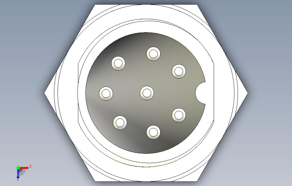 _GX16-8_STEP_模型图纸免费下载 – 懒石网