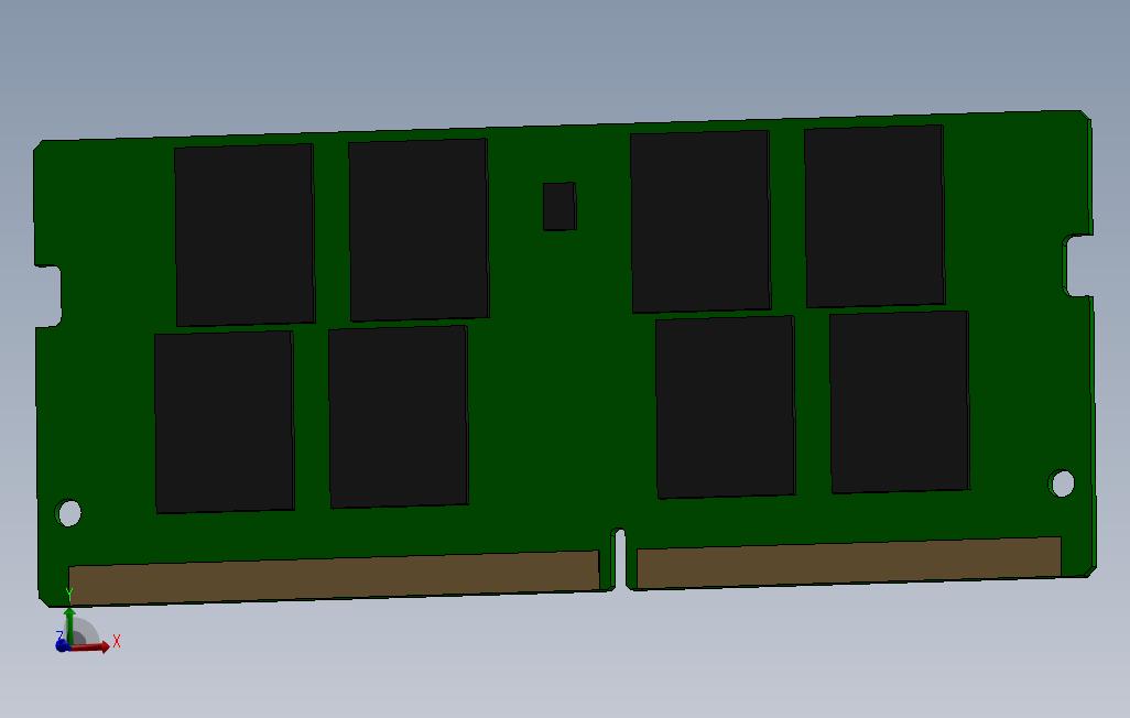16GBx64DR26引脚DDR4SODIMM-低细节