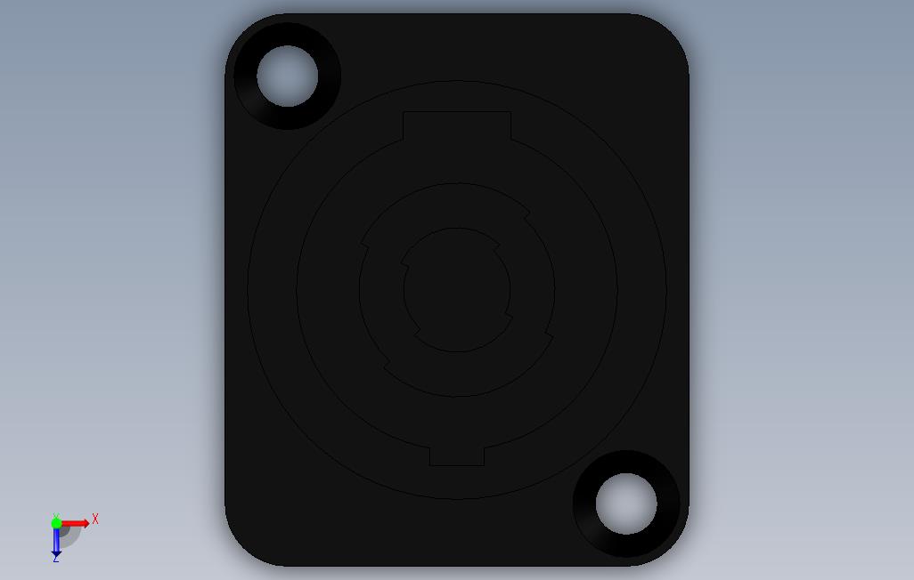_4杆底盘连接器-中性点nl4mp_STEP_模型图纸免费下载 – 懒石网