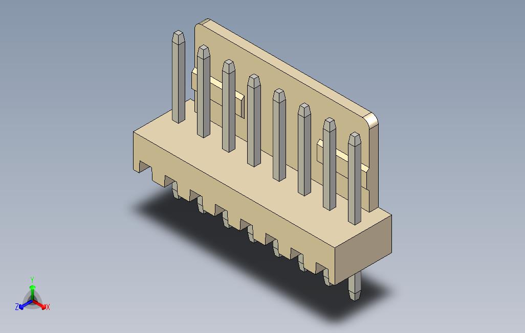 _8位置线到板头连接器-Molex22-23-584