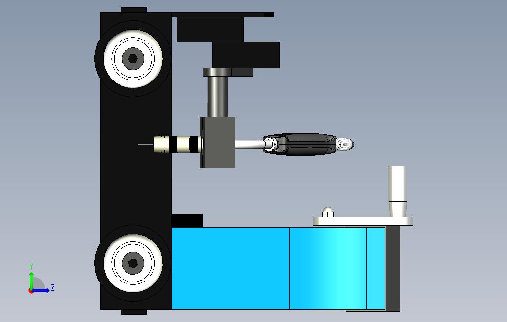 _airliquedwellycarMIG牵引机 左侧视图