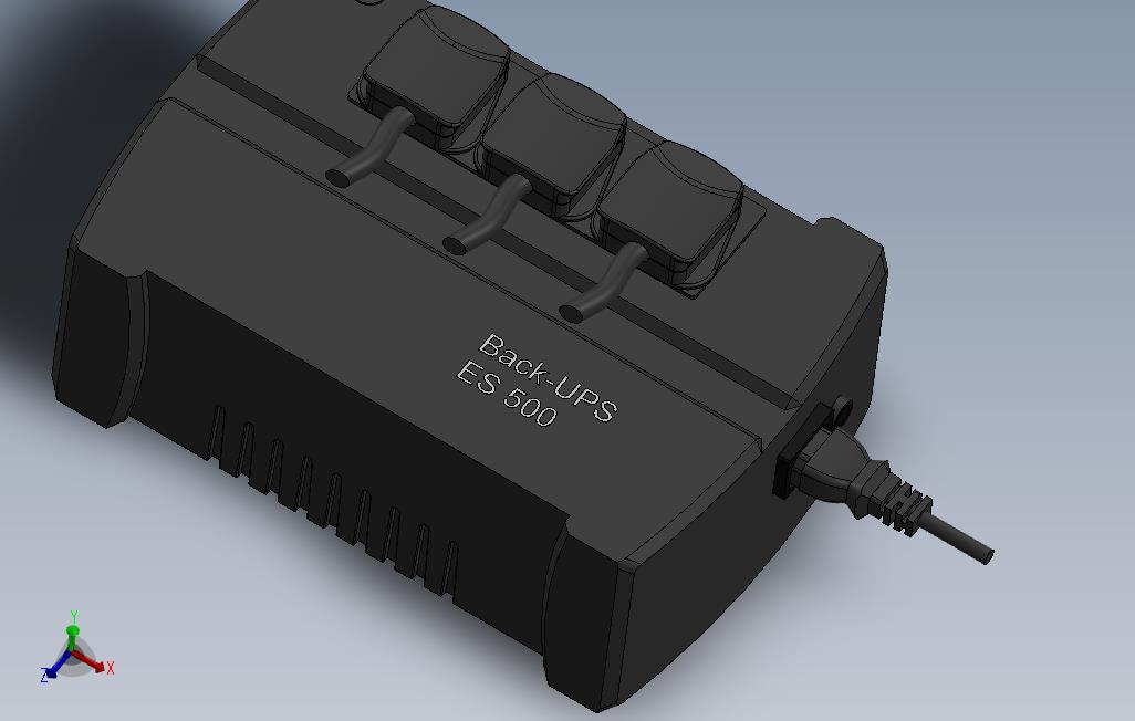 _APC备份-UPSES5VA23V 主视图