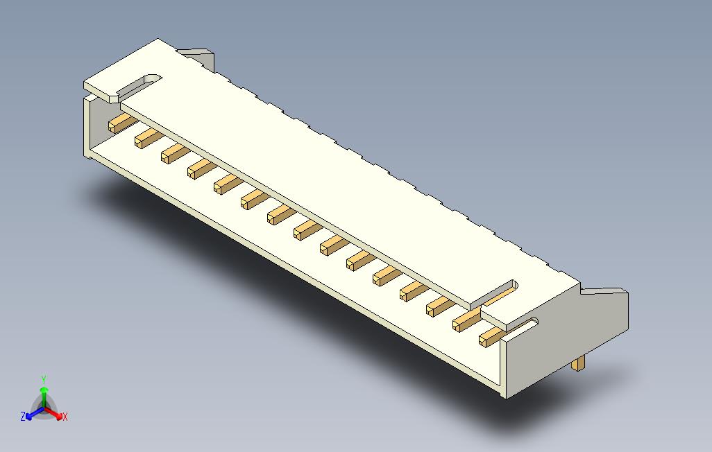 _JST-XH通孔直角连接器