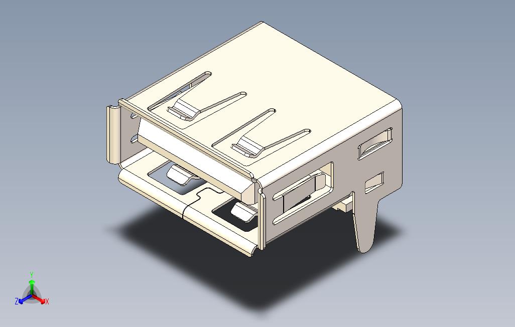 _USB连接器-A母PCI9o