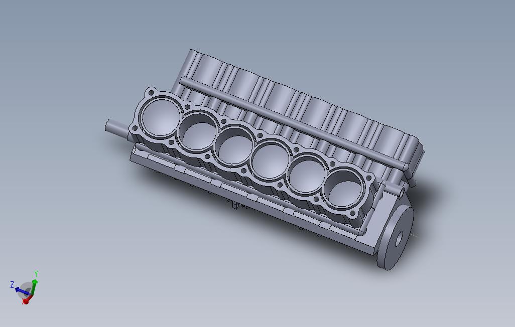 _v12发动机_SOLIDWORKS 2012_模型图纸免费下载 – 懒石网